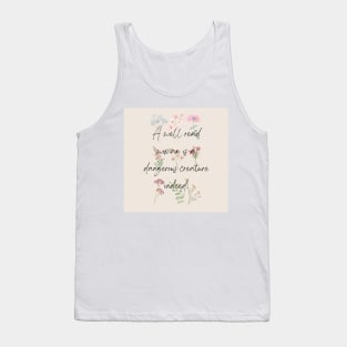 A Well Read woman Tank Top